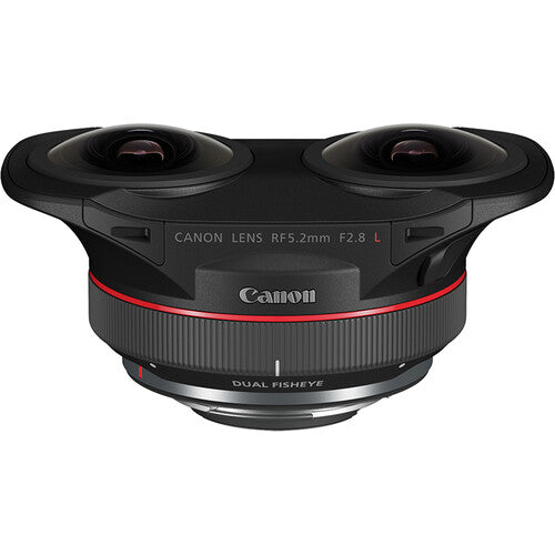 Buy Canon RF 5.2mm f/2.8L Dual Fisheye 3D VR Lens front
