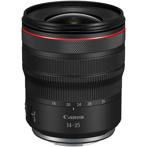 Canon RF 14-35mm f/4 L IS USM Lens (Canon RF) Package