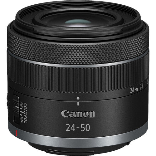 Canon RF 24-50mm f/4.5-6.3 IS STM Lens (Canon RF) Package