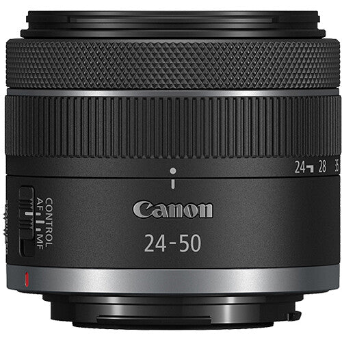 Canon RF 24-50mm f/4.5-6.3 IS STM Lens (Canon RF) Package