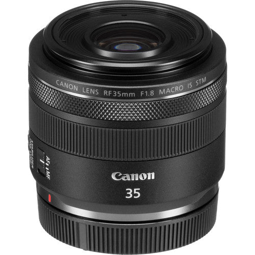 Canon RF 35mm f/1.8 Macro IS STM Lens (Canon RF) Package