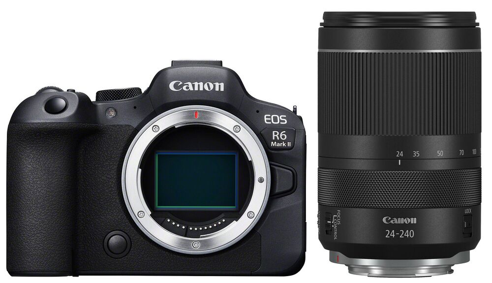 Canon EOS R6 Mark II Mirrorless Camera with RF 24-240mm Lens Package