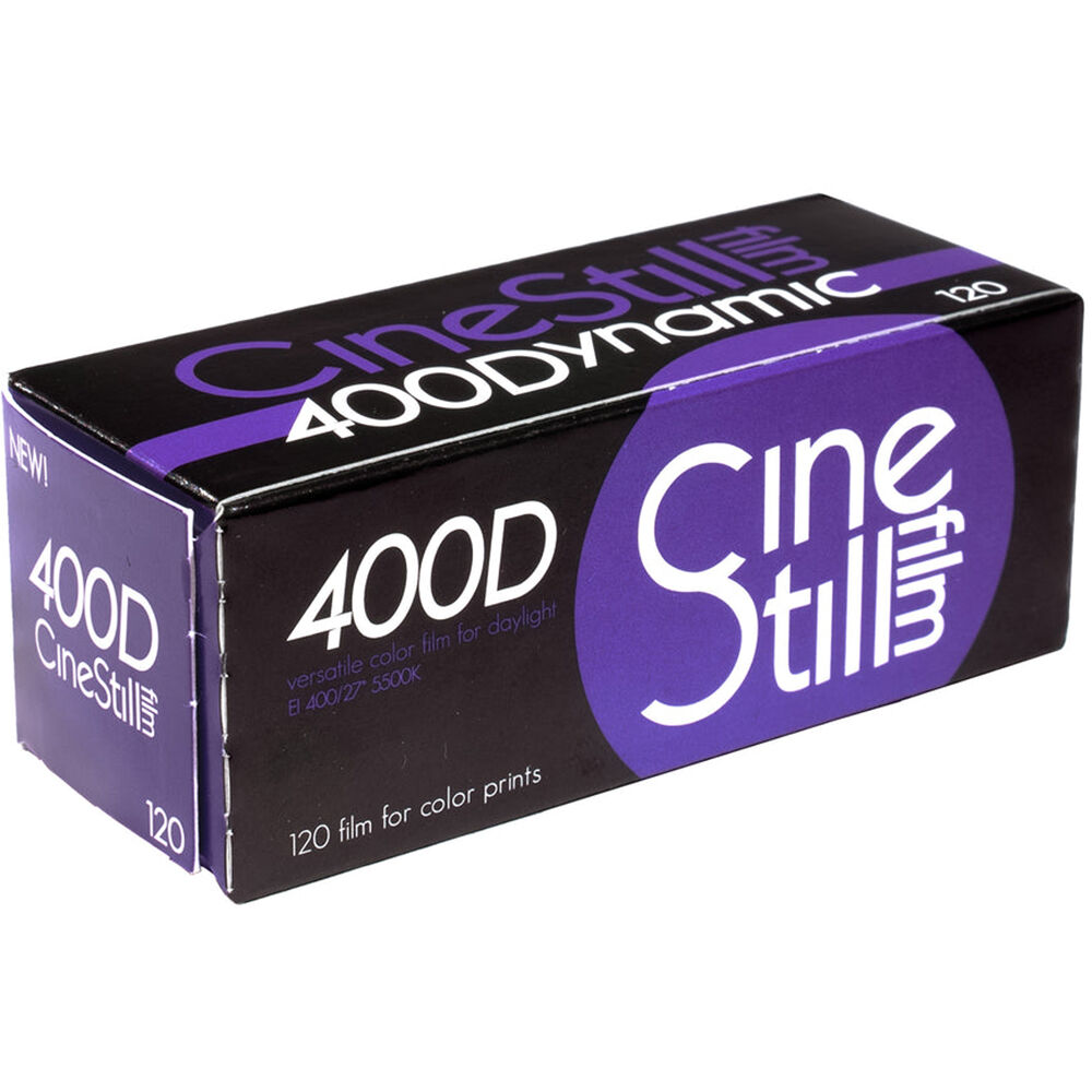 Buy CineStill Film 400 Dynamic Color Negative Film (120 Roll Film)