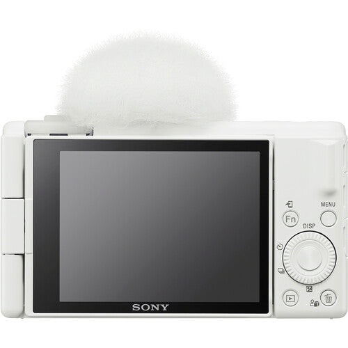 Sony ZV-1F Vlogging Camera (White) Package