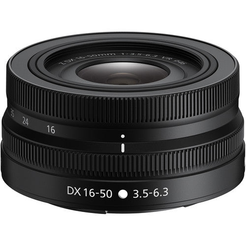 Nikon NIKKOR Z DX 16-50mm f/3.5-6.3 VR Lens (Black) (Nikon Z) Package