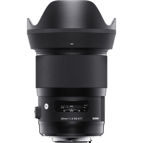 Sigma 28mm f/1.4 DG HSM Art Lens for Canon EF Package