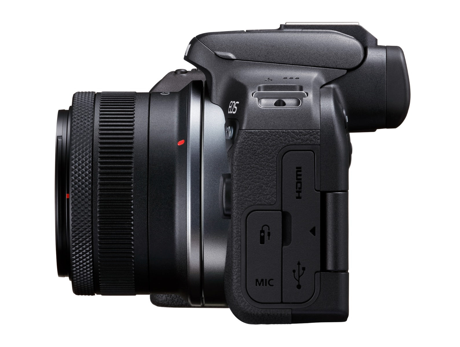 Canon EOS R10 Mirrorless Camera with 18-45mm Lens and RF 75-300mm f/4-5.6 Lens (Canon RF) (Black)