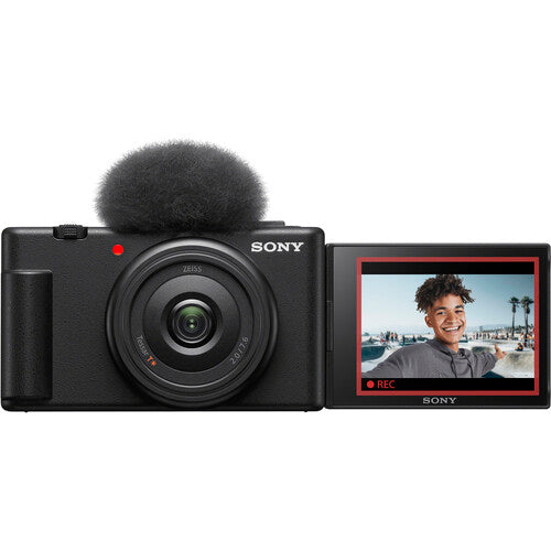 Sony ZV-1F Vlogging Camera (Black) Package