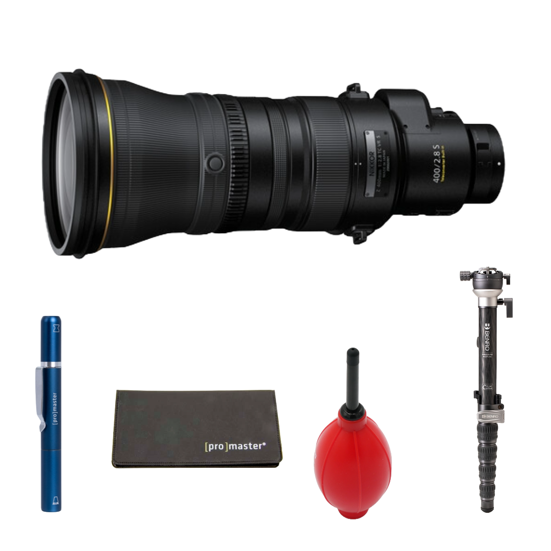 Nikon NIKKOR Z 400mm f/2.8 TC VR S Lens (Nikon Z) Package
