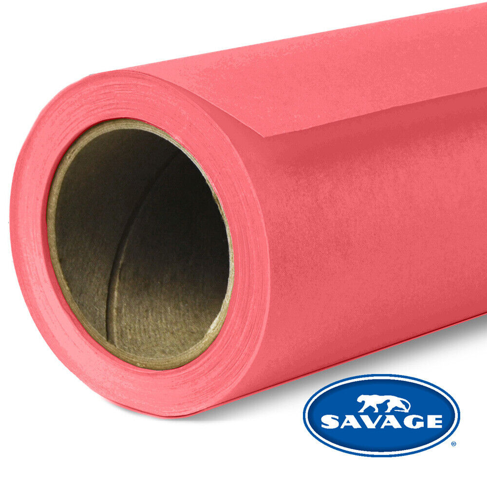 Savage #92 Seamless Background Paper (53" x 36') - Flamingo