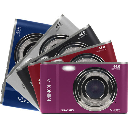 Minolta MND20 Digital Camera (Red)