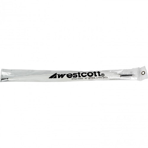 Westcott Optical White Satin Diffusion Umbrella (45")