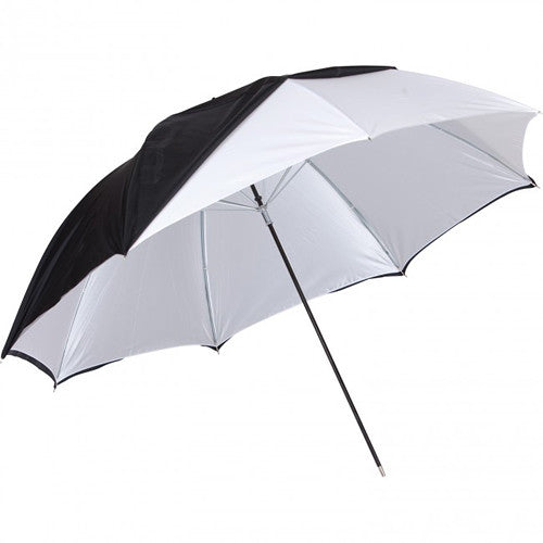 Buy Westcott White Satin Umbrella with Removable Black Cover (45")