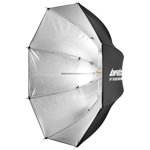 Buy Westcott Deep Silver Bounce Umbrella (24")