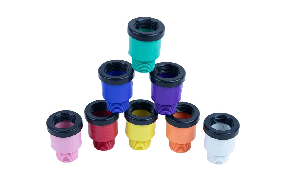 Light Painting Brushes Screw On Color Filters Set - 8 Colors