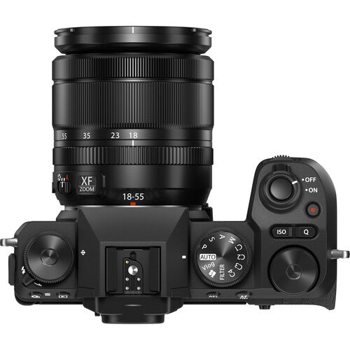 FUJIFILM X-S20 Mirrorless Camera with 18-55mm Lens - Black