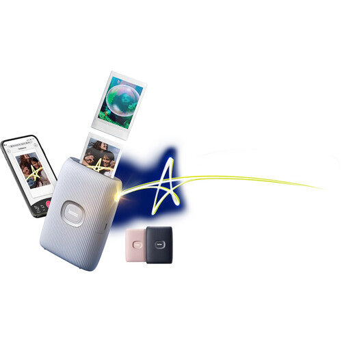 Buy FUJIFILM INSTAX MINI LINK 2 Smartphone Printer (Clay White)