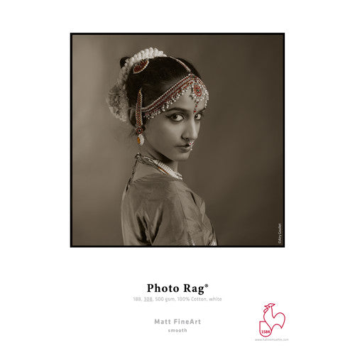 Hahnemuehle Photo Rag 308GSM 8.5X11 - 25 SHEETS