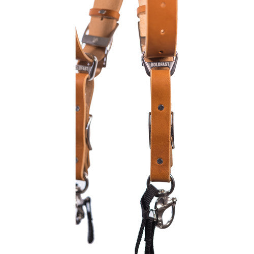 Buy HoldFast Gear Money Maker Bridle Skinny 2 Camera Harness Tan, Small