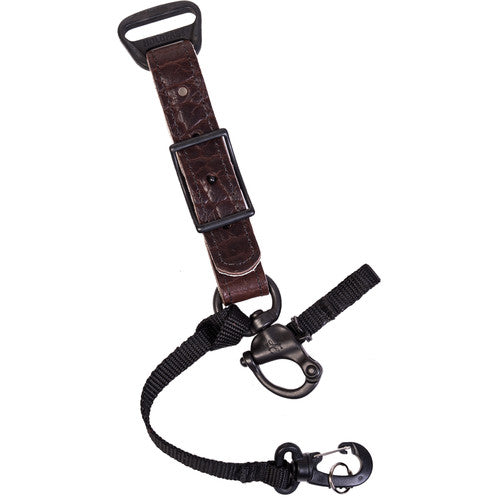 HoldFast Gear Adjustable Portrait Slider (American Bison Leather, Mahogany)