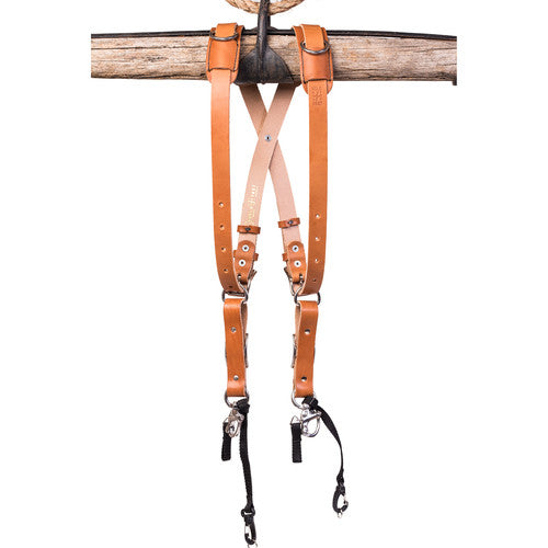 Buy HoldFast Gear Money Maker Bridle Skinny 2 Camera Harness Tan, Small