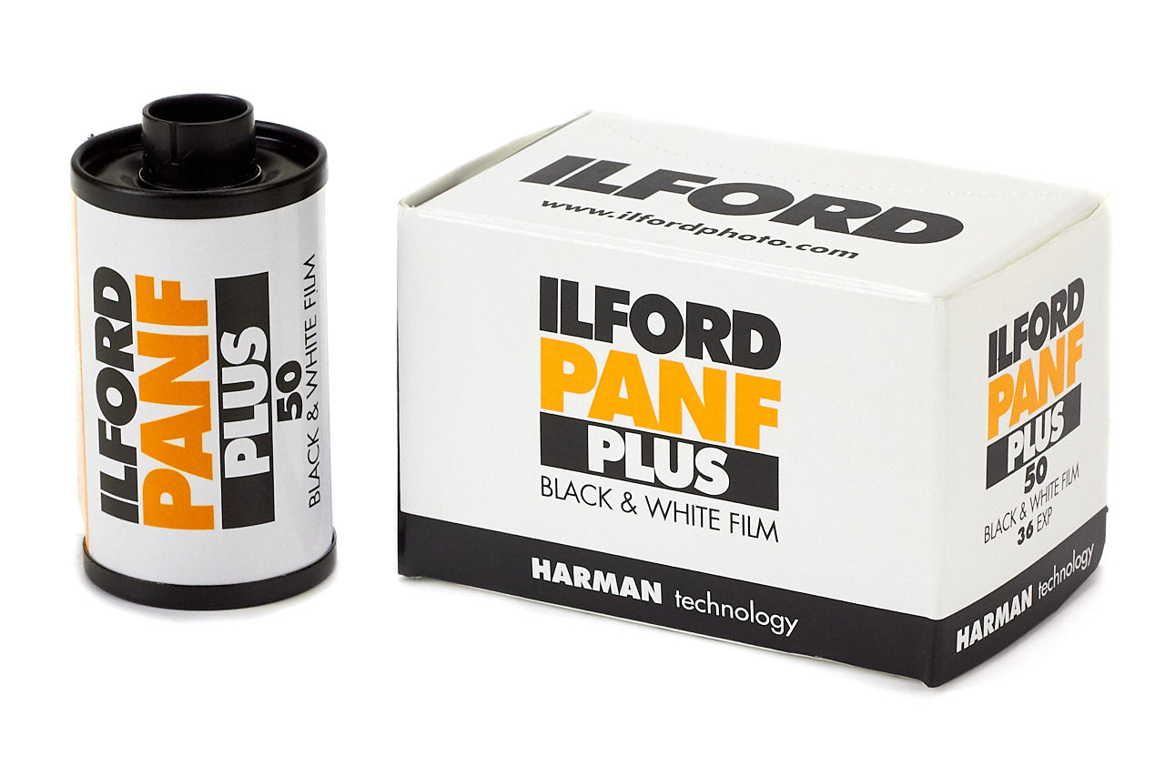One roll of Ilford Pan F 50 film - Pack of 5
