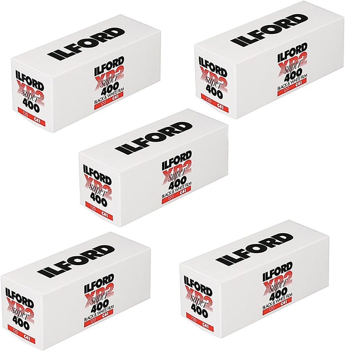 Buy Ilford XP2 Super, Black and White Print Film, 120 (6 cm), ISO 400