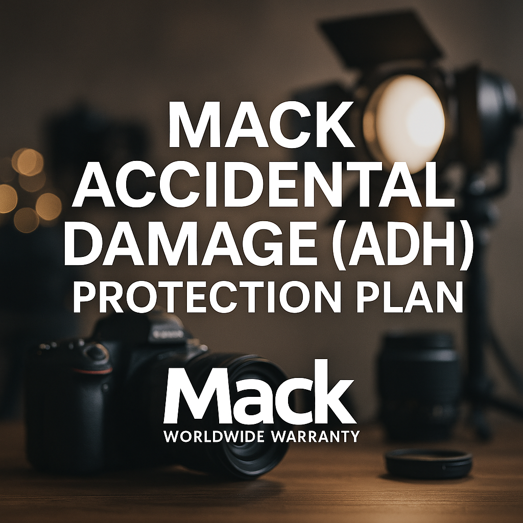 MACK WARRANTY PROTECTION PLAN - UP TO $250 - 5 YEARS (COVERS 1 ITEM OR CAMERA W/ 1 LENS)