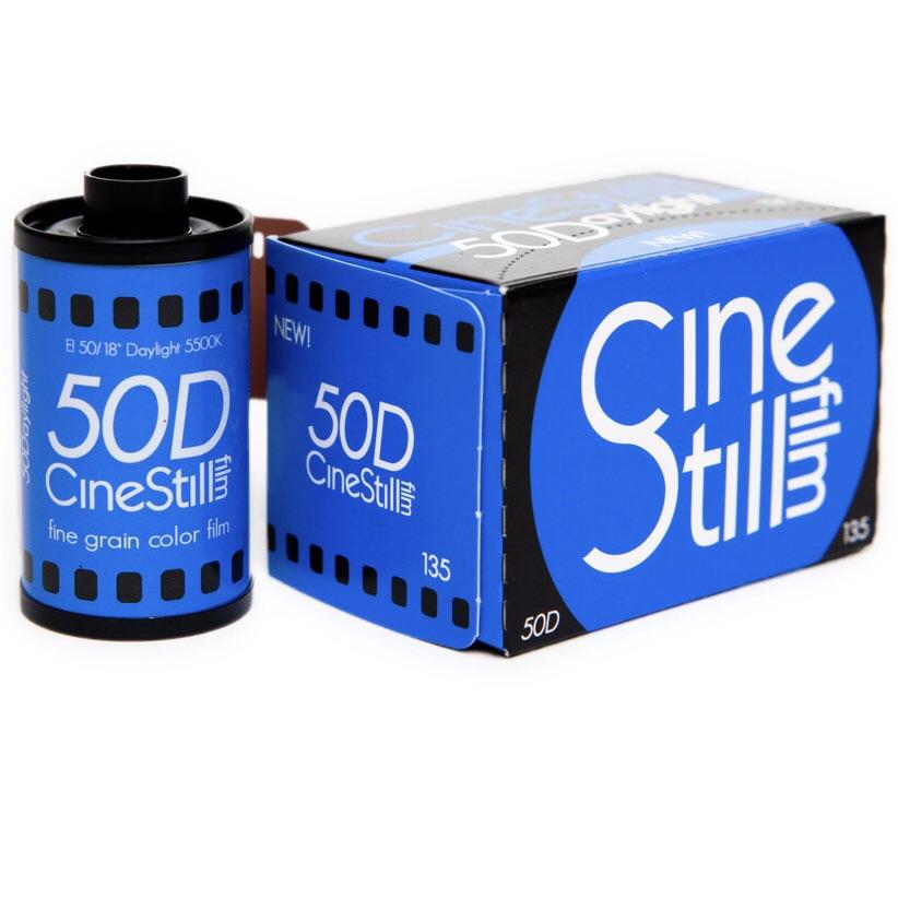 CineStill Film 50Daylight 35mm Film Boxed (36 Exposures, 3-Pack)