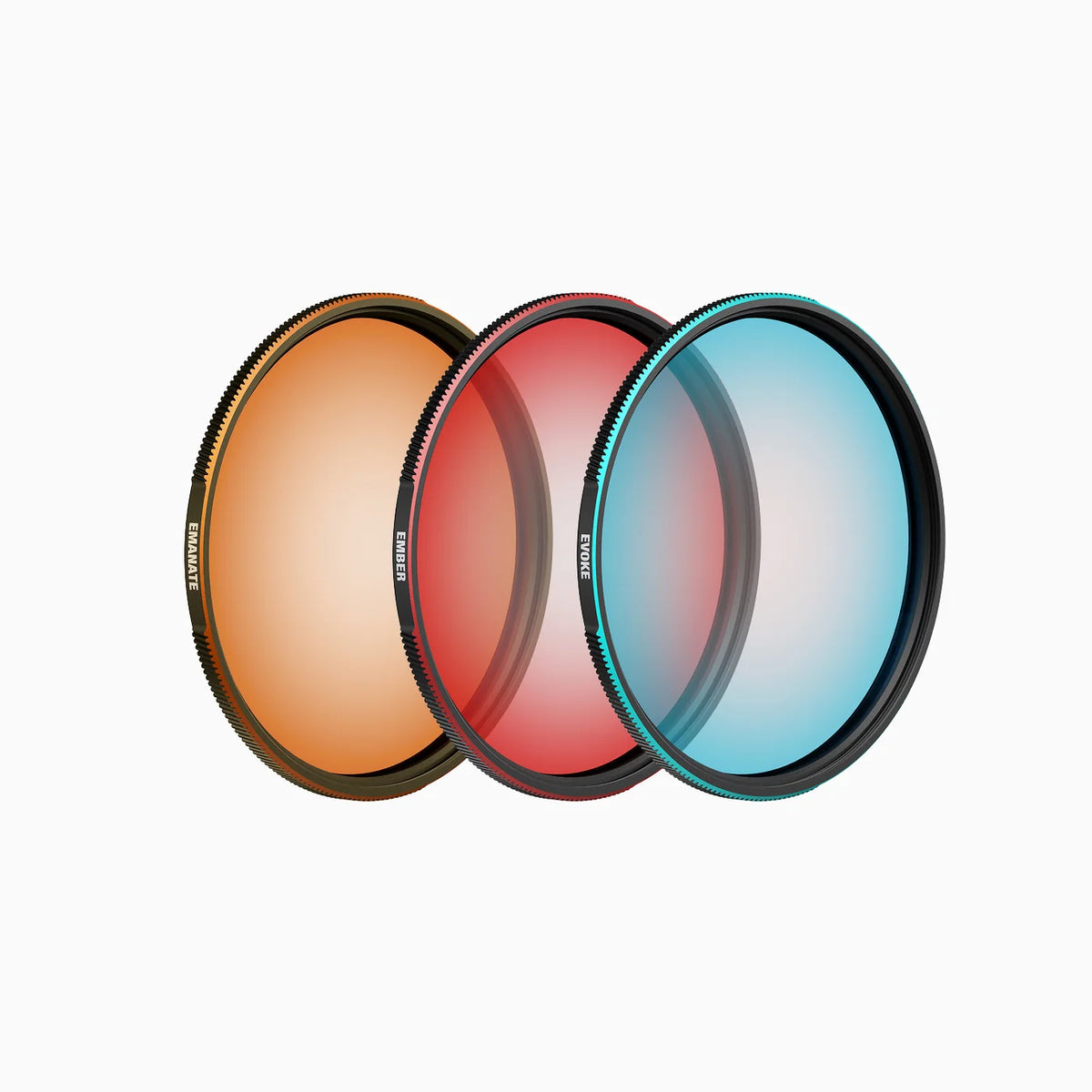 PolarPro Jean Black Filter 3-Pack - 67mm (Red, Orange, Blue)