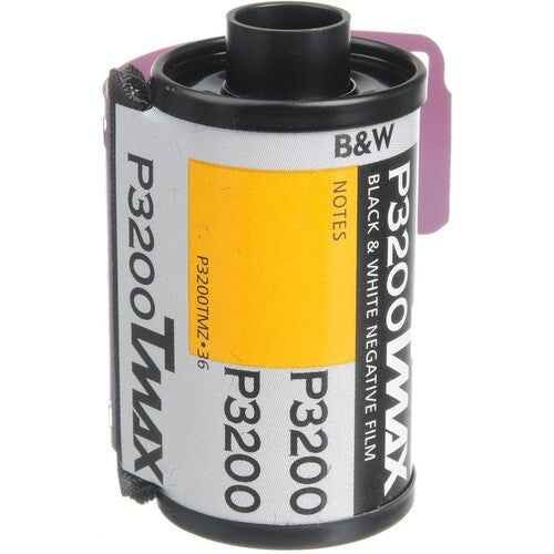Buy Kodak Professional T-Max P3200 Black and White Negative Film (35mm Roll Film, 36 Exposures)