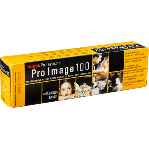 Buy Kodak Pro Image 100 Color Negative Film (35mm Roll Film, 36 Exposures, 5-Pack)