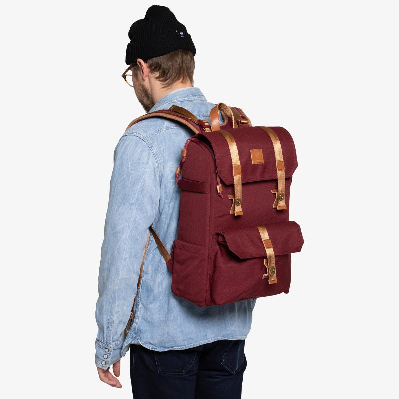 Buy Langly Alpha Compact Camera Backpack - Brick