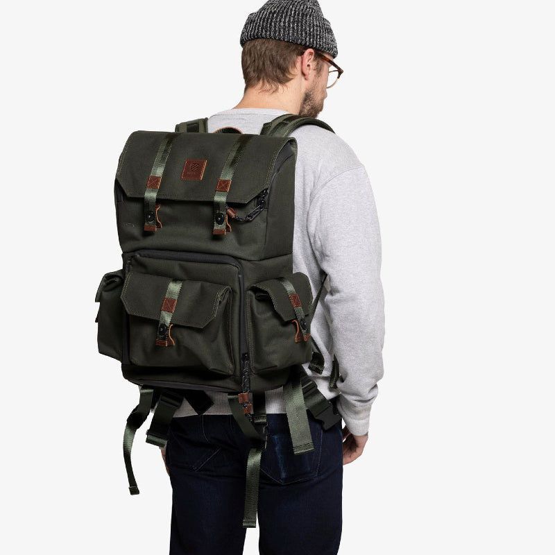 Buy Langly Alpha Globetrotter Camera Backpack - Forest