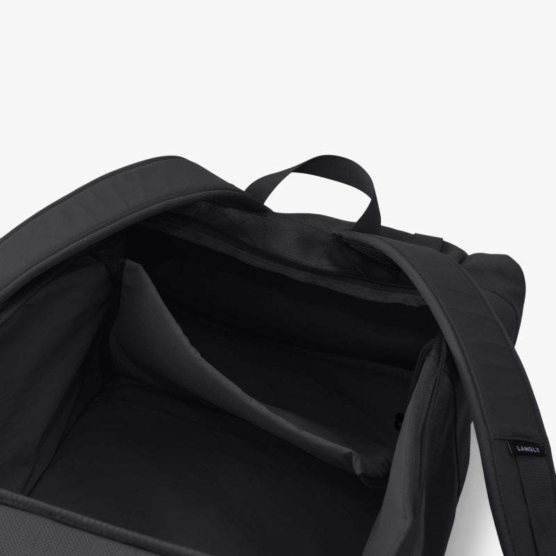Langly Weekender Backpack With Camera Cube - Black