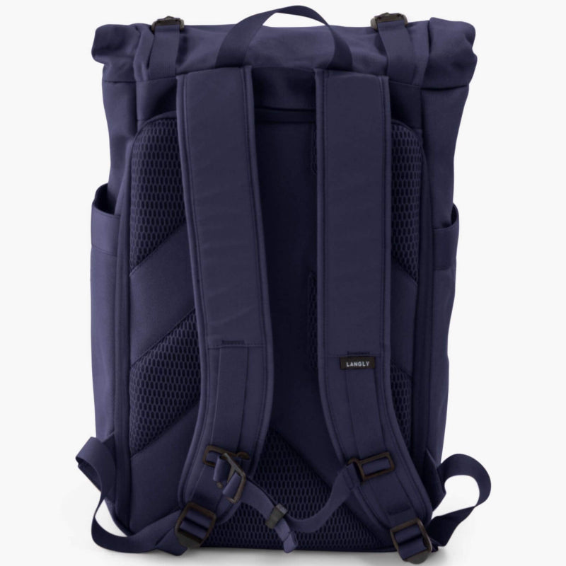 Langly Weekender Backpack With Camera Cube - Navy Blue