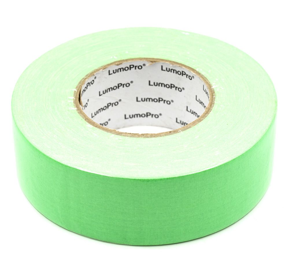 Buy LumoPro Fluorescent Green 2" X 55 Yard Gaffer Tape