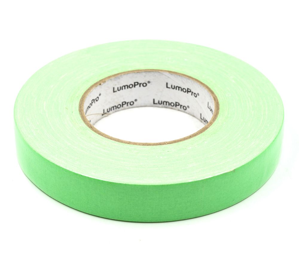 Buy LumoPro Fluorescent Green 1" X 55 Yard Gaffer Tape
