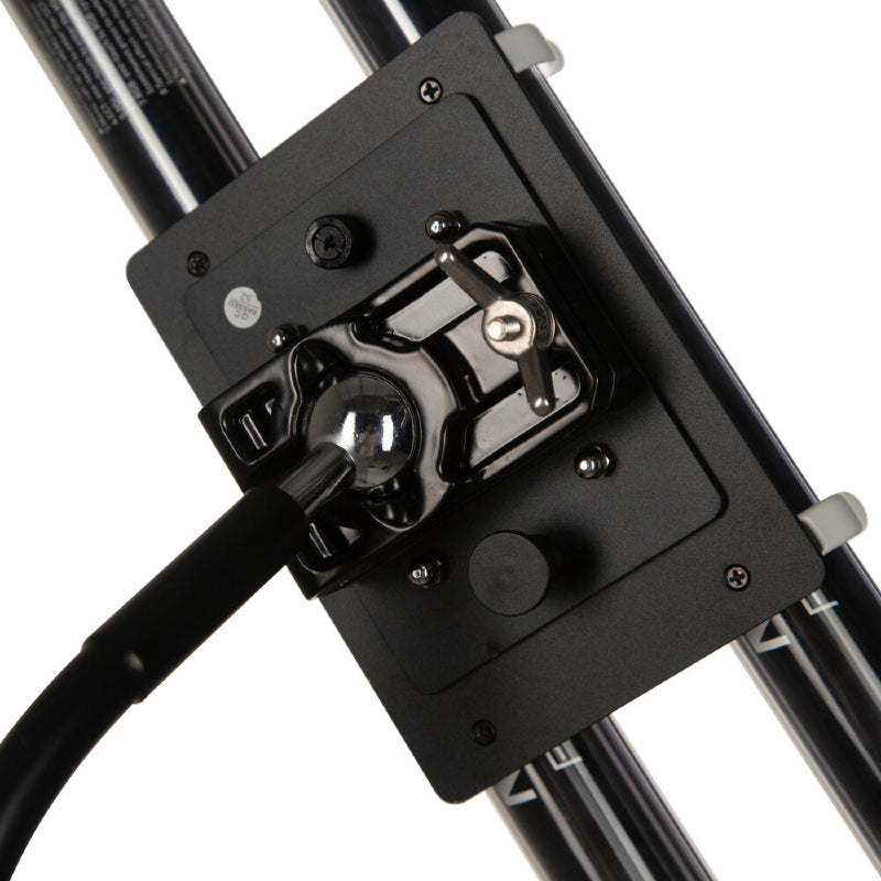 Nanlite PavoTube Double Bank T12 LED Tube Gooseneck Mount with 5-8" Receiver