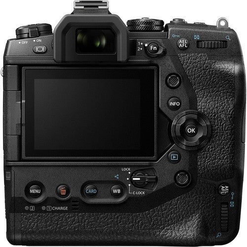 Buy OM-D E-M1X Micro 4/3 Digital Camera Body Black back