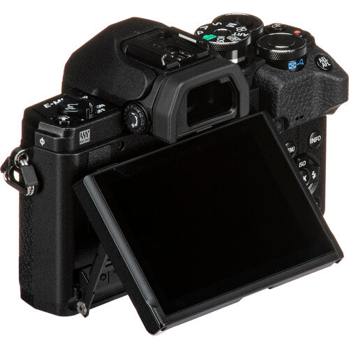 Buy Olympus OM-D E-M10 Mark IV Mirrorless Camera with 14-42mm EZ Lens Black back