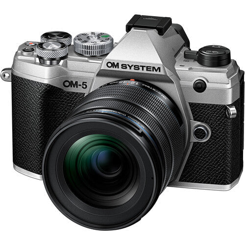 Buy OM SYSTEM OM-5 Mirrorless Camera with 12-45mm f/4 PRO Lens Silver