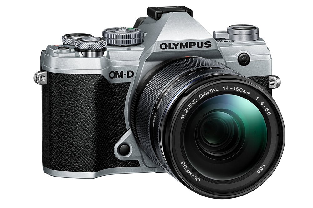 Olympus OM-D E-M5 Mark III Mirrorless Digital Camera with 14-150mm Lens - Silver
