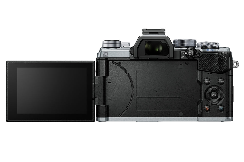 Olympus OM-D E-M5 Mark III Mirrorless Digital Camera with 14-150mm Lens - Silver