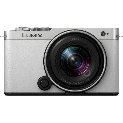 Panasonic LUMIX S9 Mirrorless Camera with 18-40mm f/4.5-6.3 Lens (White/Silver)