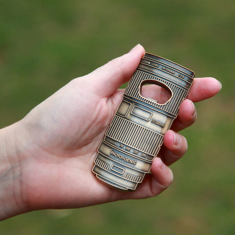 Photogenic Telephoto Bottle Opener - Gold