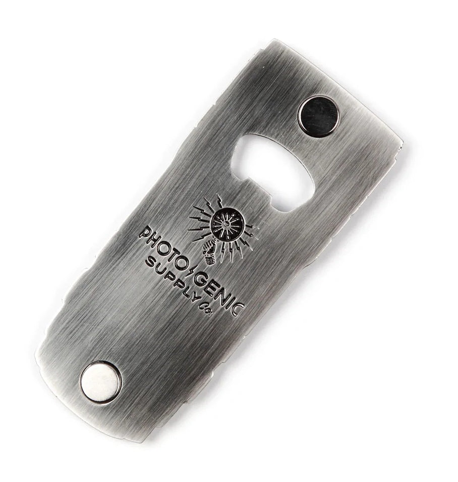 Photogenic Telephoto Bottle Opener - Silver