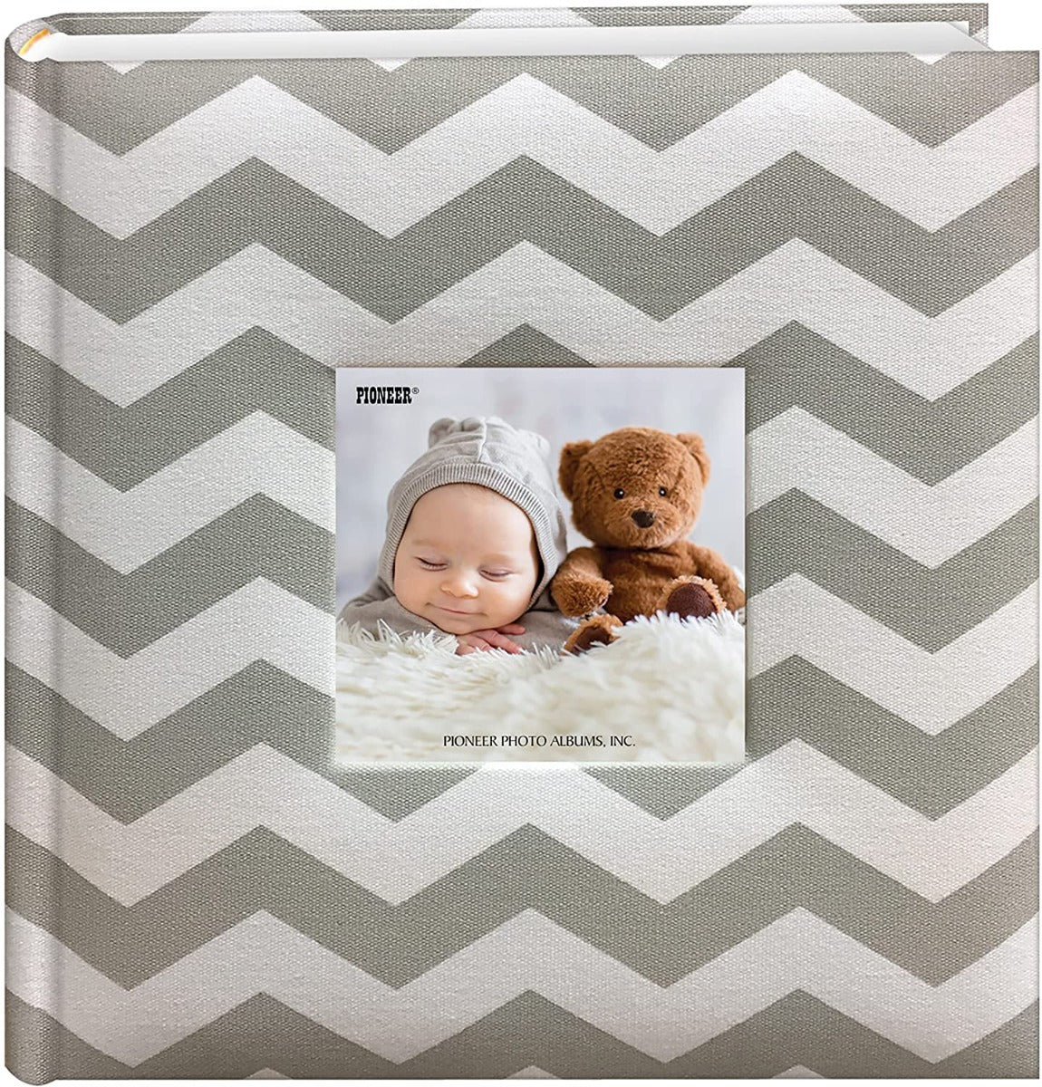 Buy Pioneer Photo Albums Baby Chevron Fabric Frame 200 Pocket Photo Album