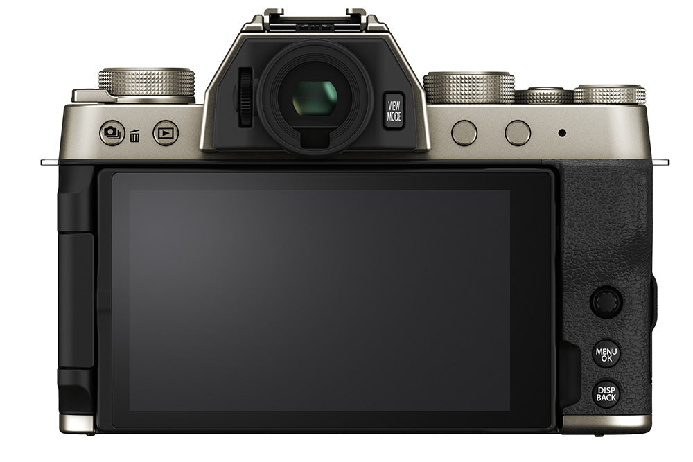 FUJIFILM X-T200 Mirrorless Digital Camera with XC15-45mm lens Kit ,Gold