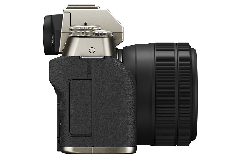 FUJIFILM X-T200 Mirrorless Digital Camera with XC15-45mm lens Kit ,Gold